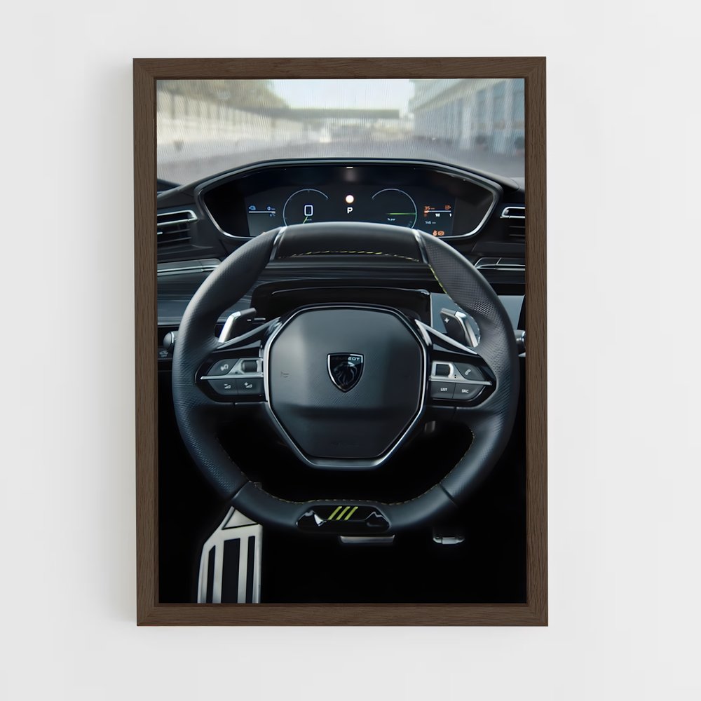 Poster Pilotage Précis – affiche Peugeot (vue 5)